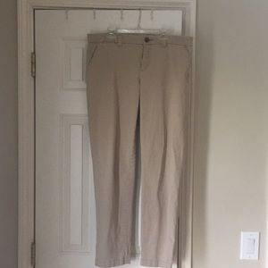 Gap Broken In straight khakis -- size 8
